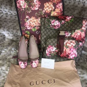 Gucci Blooms Flats